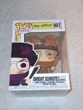 Funko Pop! The Office Dwight Schrute Vinyl Figure - Brown, Tan, Green